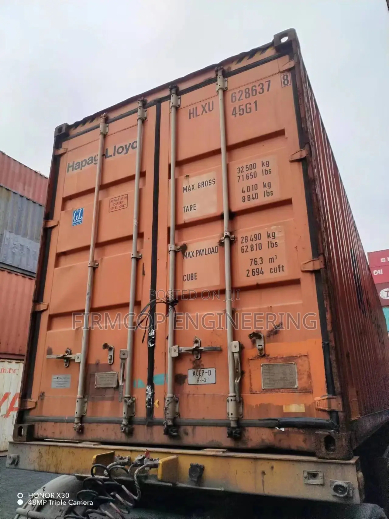 40ft Cargo Worthy Shipping Container for Sale