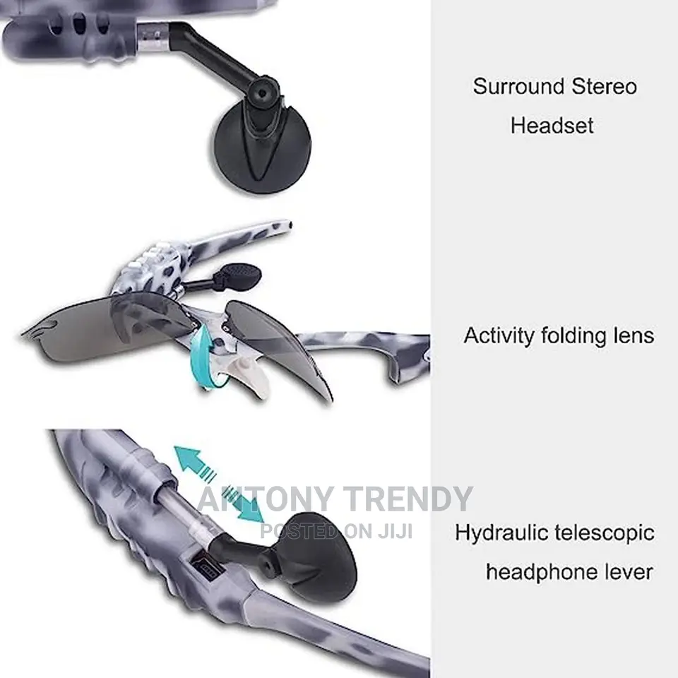 Wireless Bluetooth Sunglasses Smart Glasses Headset Outdoor