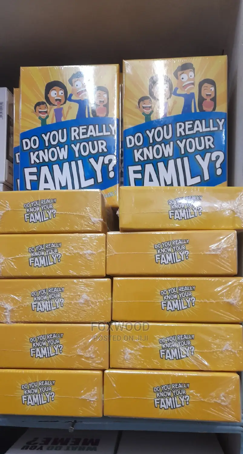 Do You Really Know Your Family? A Fun Family Game