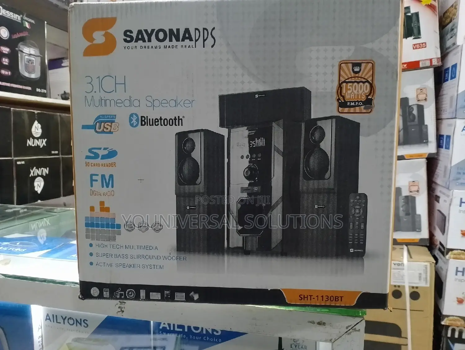Sayona Sht-1131bt Home Theatre System 3.1ch