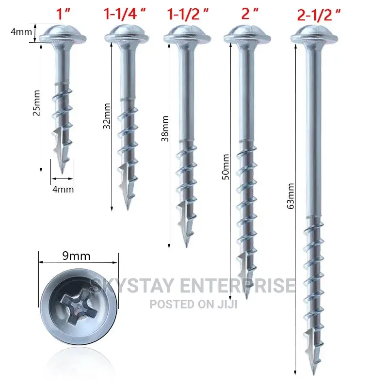 Pocket Hole Jig Screws