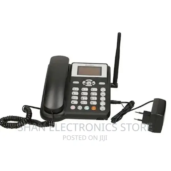 Satisfactory Huawei Gsm Sim Table Phone - Black