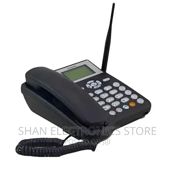 Guaranteed Huawei Gsm Table Phone - Black