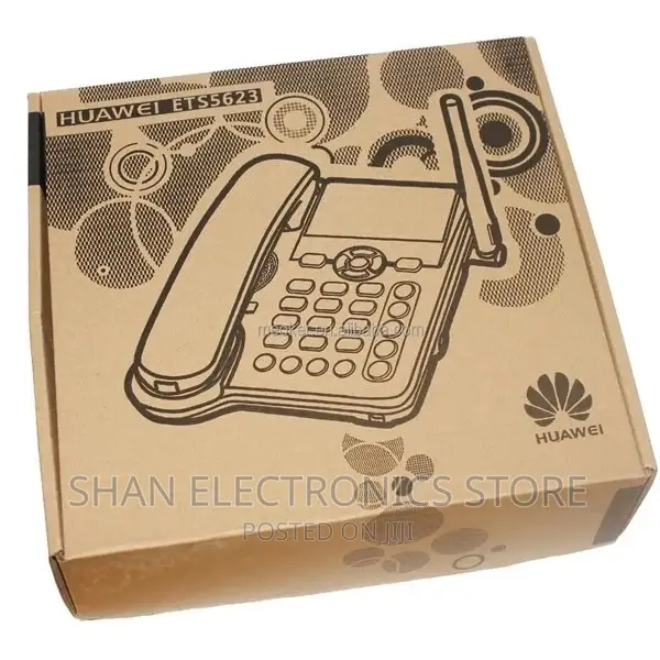 Affordable HUAWEI Desk Phone With Antenna – Black
