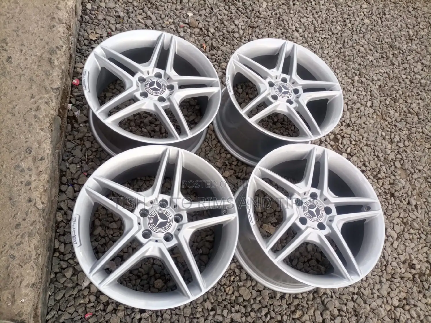 Staggered Mercedes Benz 18 Inch Rims