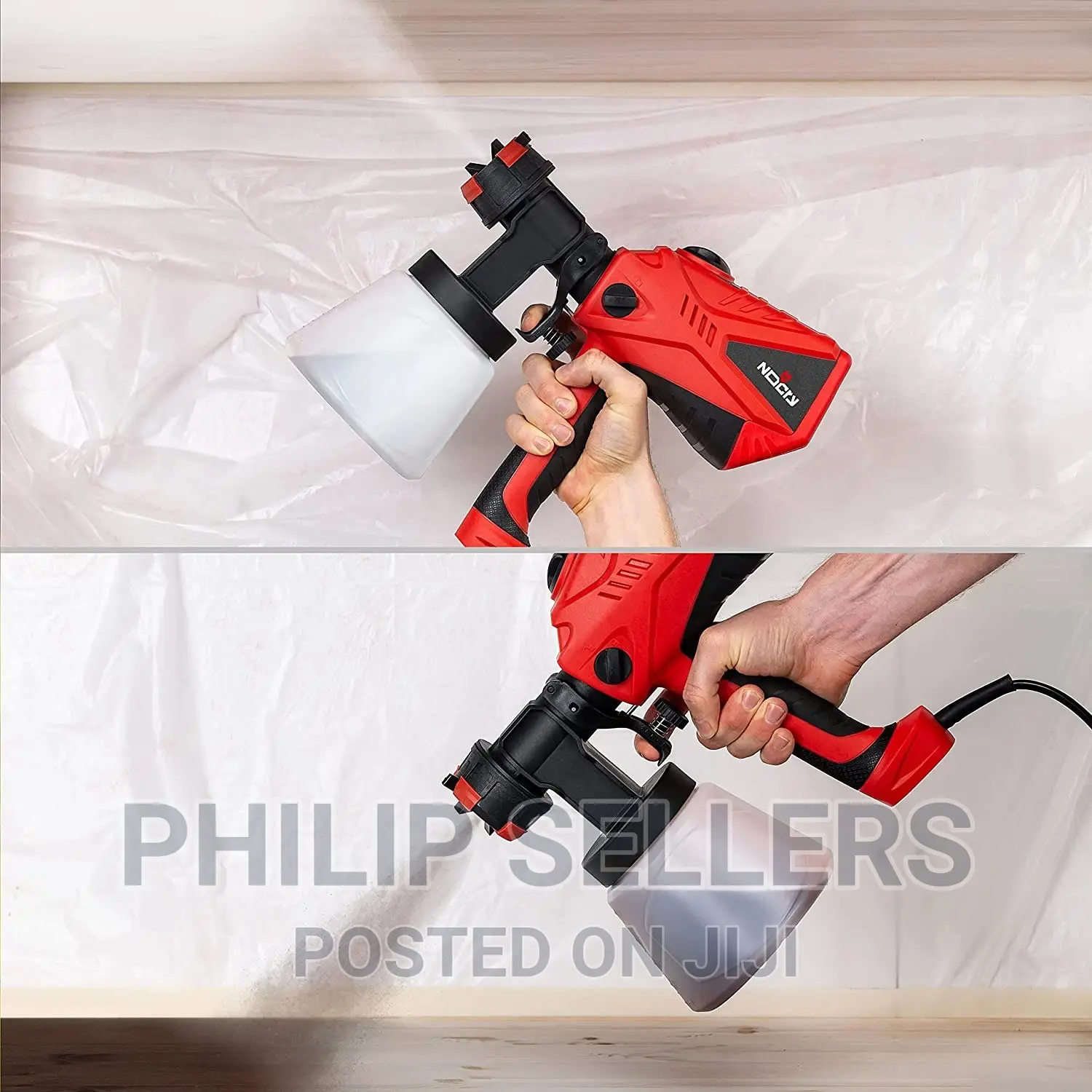 Lectric Paint Sprayer - 600W Motor, 100 DIN/S Max Viscosity,
