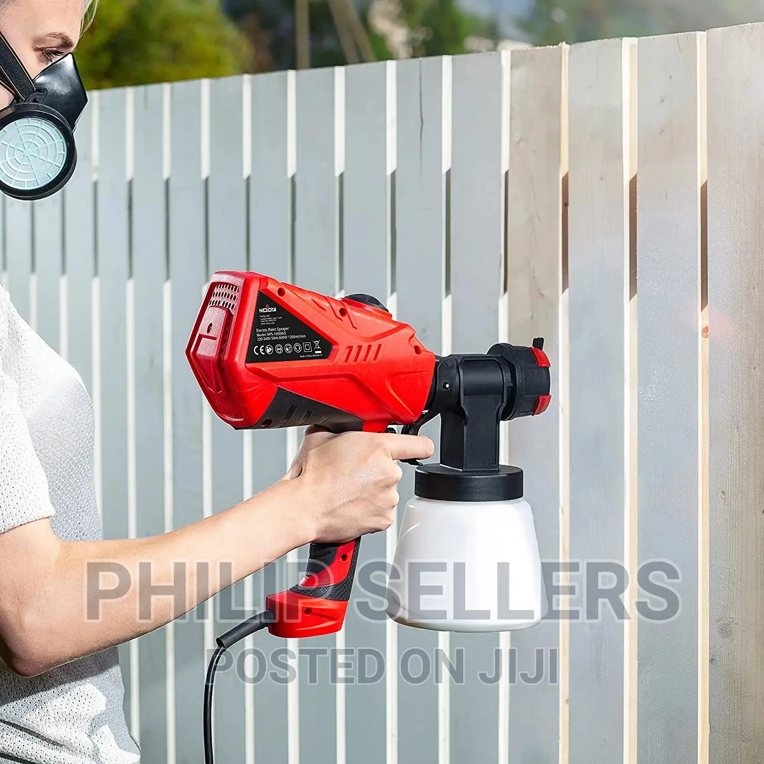 Lectric Paint Sprayer - 600W Motor, 100 DIN/S Max Viscosity,