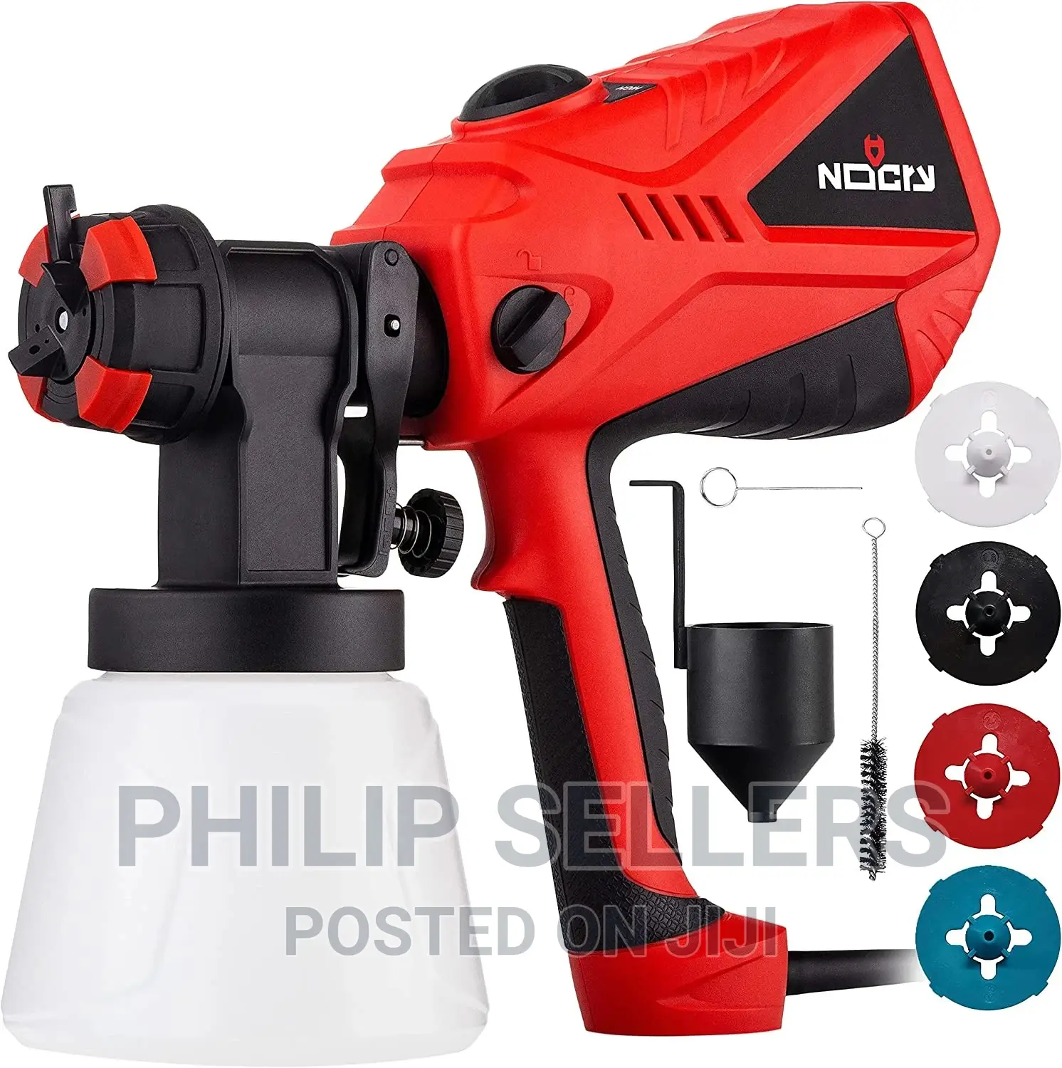 Lectric Paint Sprayer - 600W Motor, 100 DIN/S Max Viscosity,