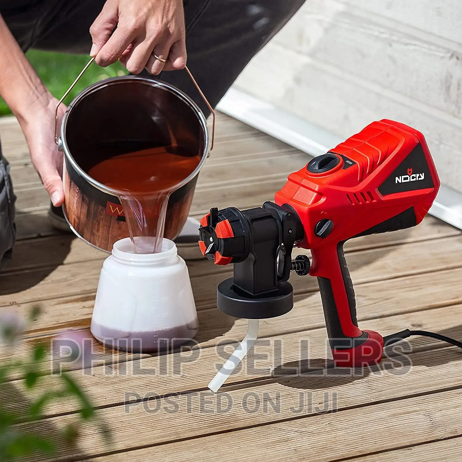 Lectric Paint Sprayer - 600W Motor, 100 DIN/S Max Viscosity,