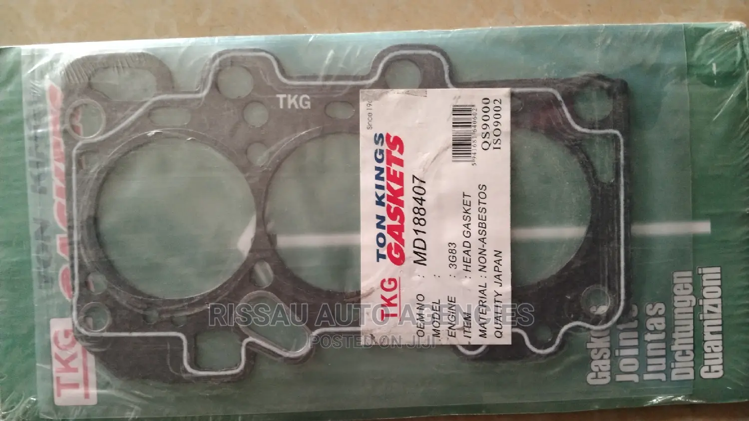 Mitsubishi Minicar 3G83 Engine Cylinder Head Gasket.