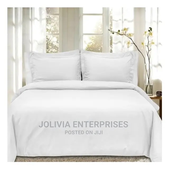 Plain White Cotton Duvet Covers