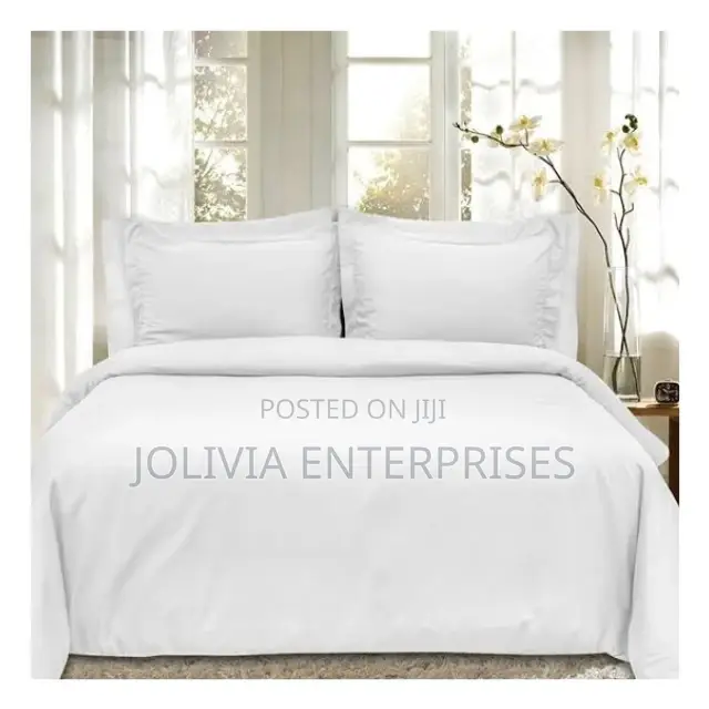 Plain White Cotton Duvet Covers