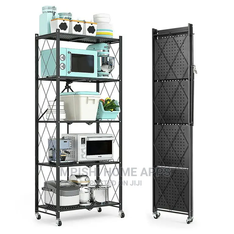 Foldable Storage Rack 5 Tier