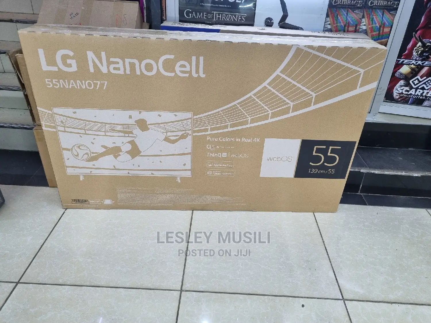 LG Nano77 Series 55 Inch TV W/ Ai Thinq