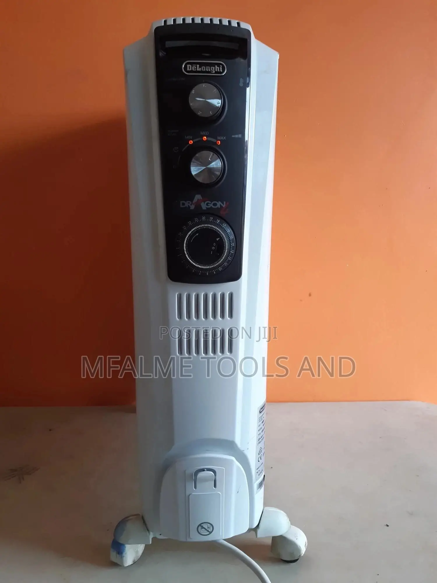 Heater - Oil Filled Portable Electric Floor Radiator - Ex-Uk