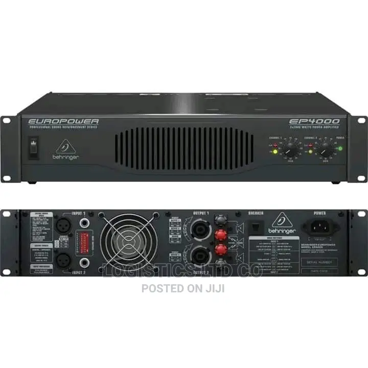 Behringer Europower EP4000 Power Amplifier