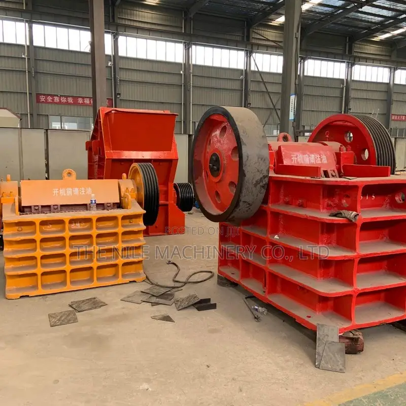 Working Site of Jaw Crusher
