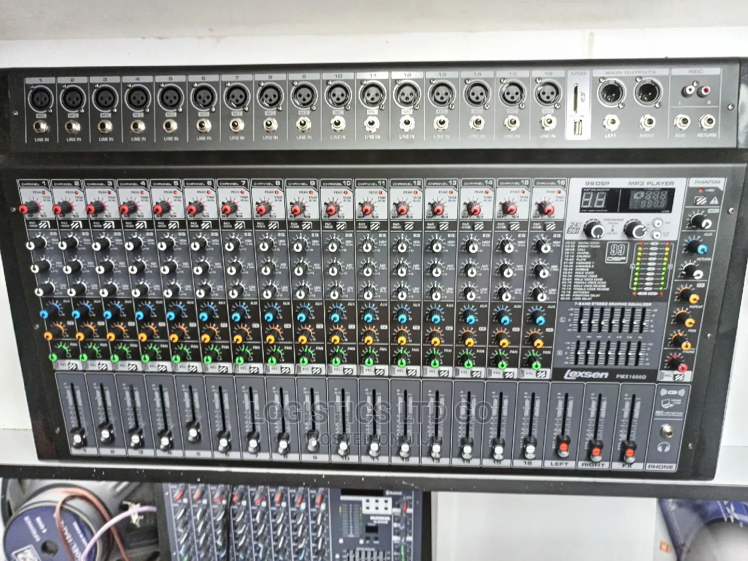 Lexsen 16channel Powered Mixer