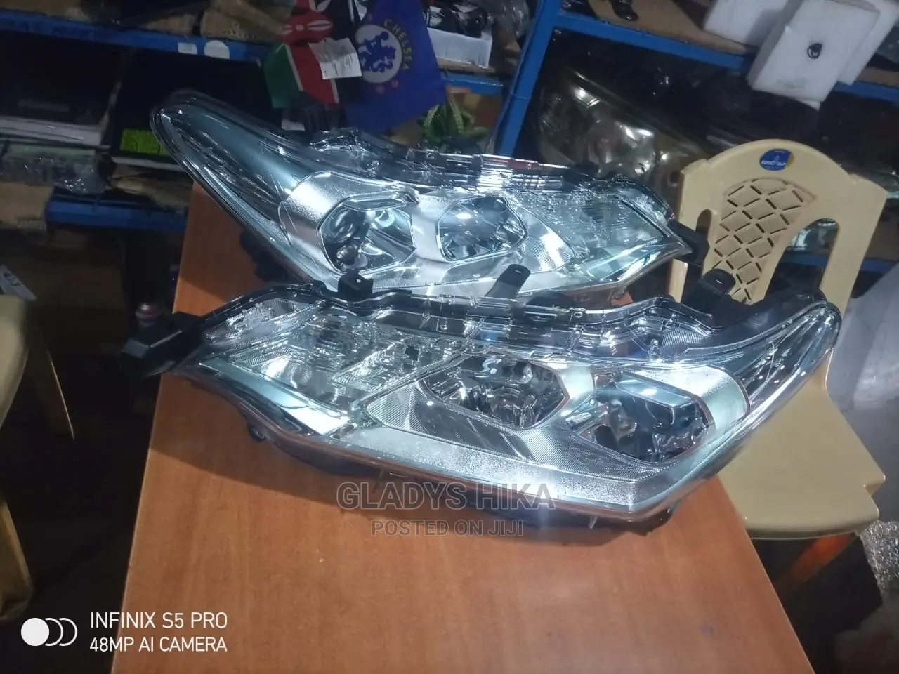 Ex Japan Headlights for Fielder 165 Non Xenon on Sale