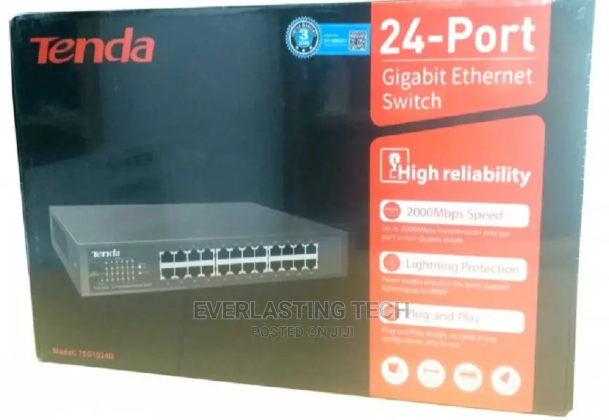 Tenda Desktop Switch 24 Port Giga