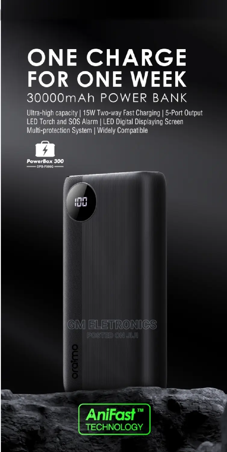 30000mah Oraimo Powerbank