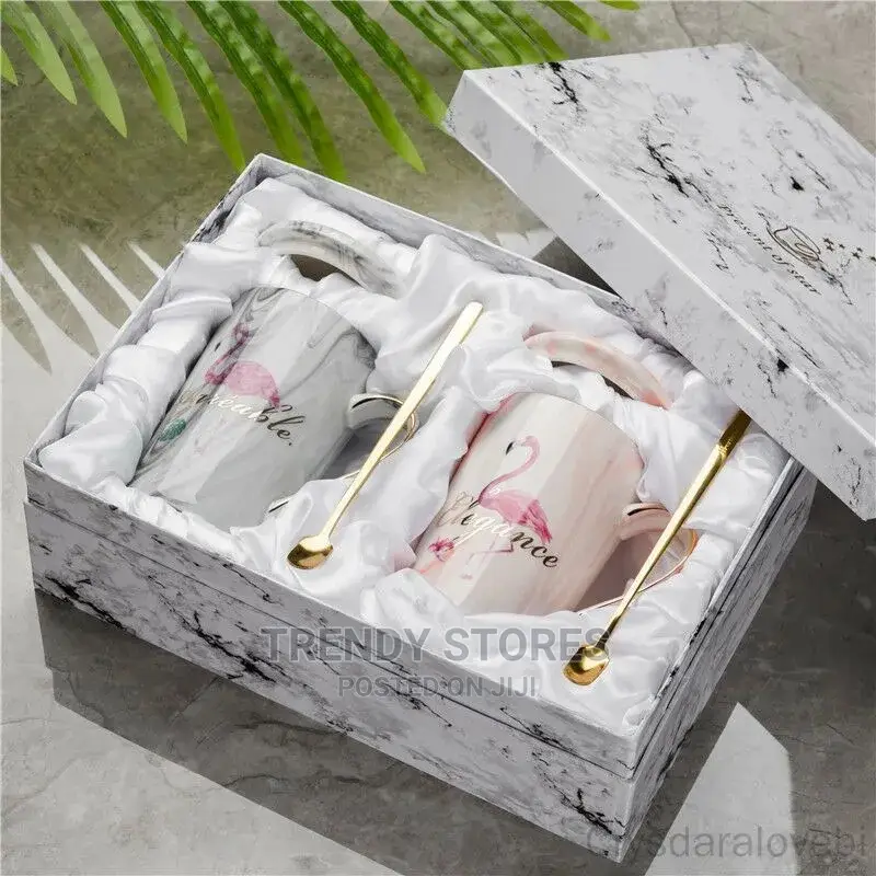 Ceramic Couple Gift Mug (His Hers) Plus Free Gift Box