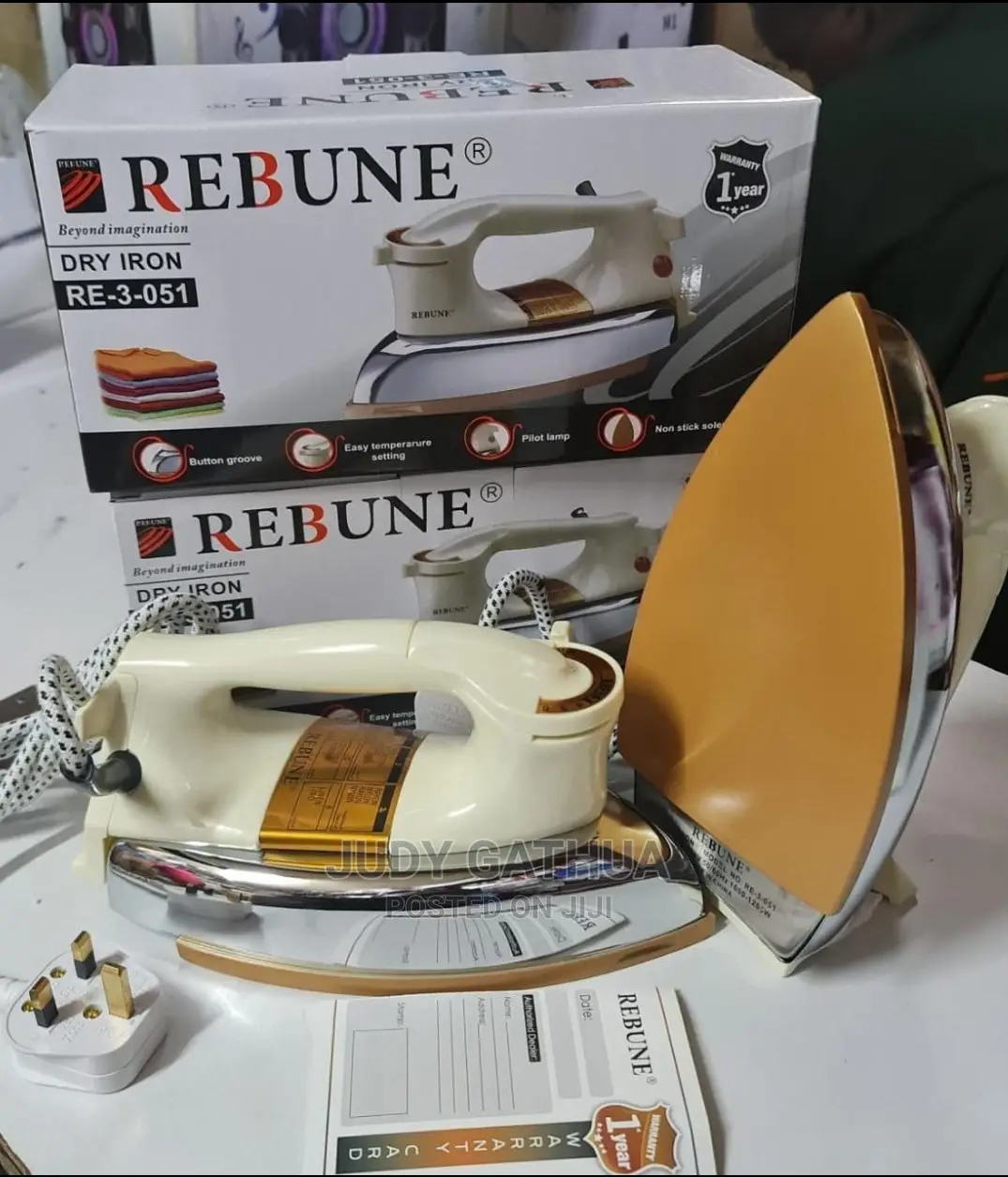 Heavy Duty Iron Box Rebune