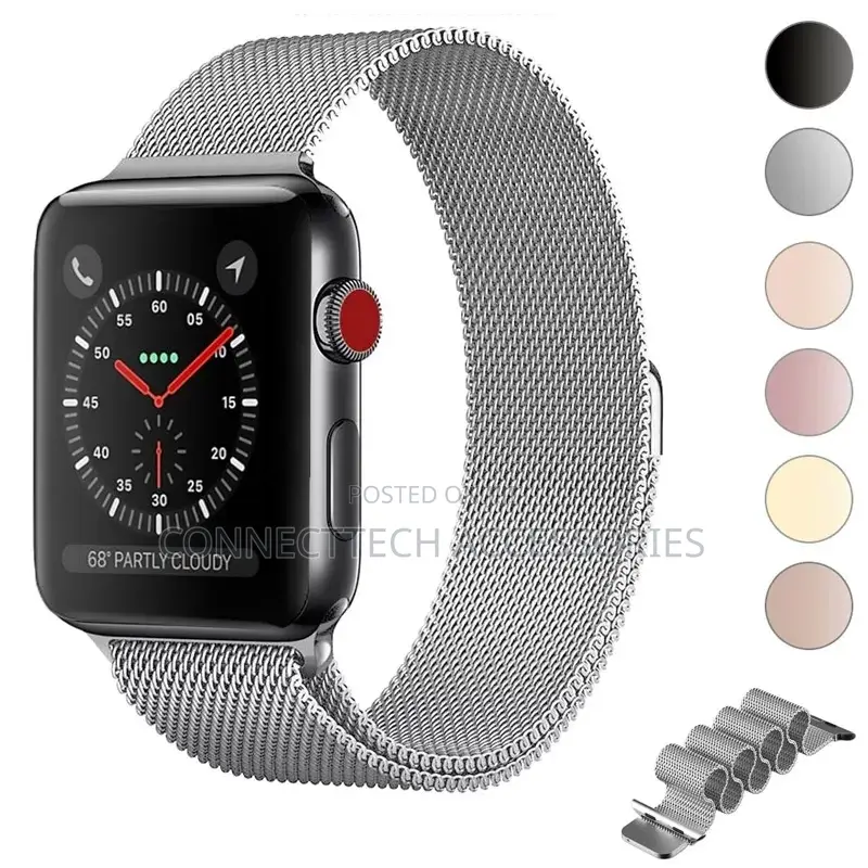 Milanese Loop Bracelet Strap For Apple Watch Band 44mm/42mm/38mm/40mm
