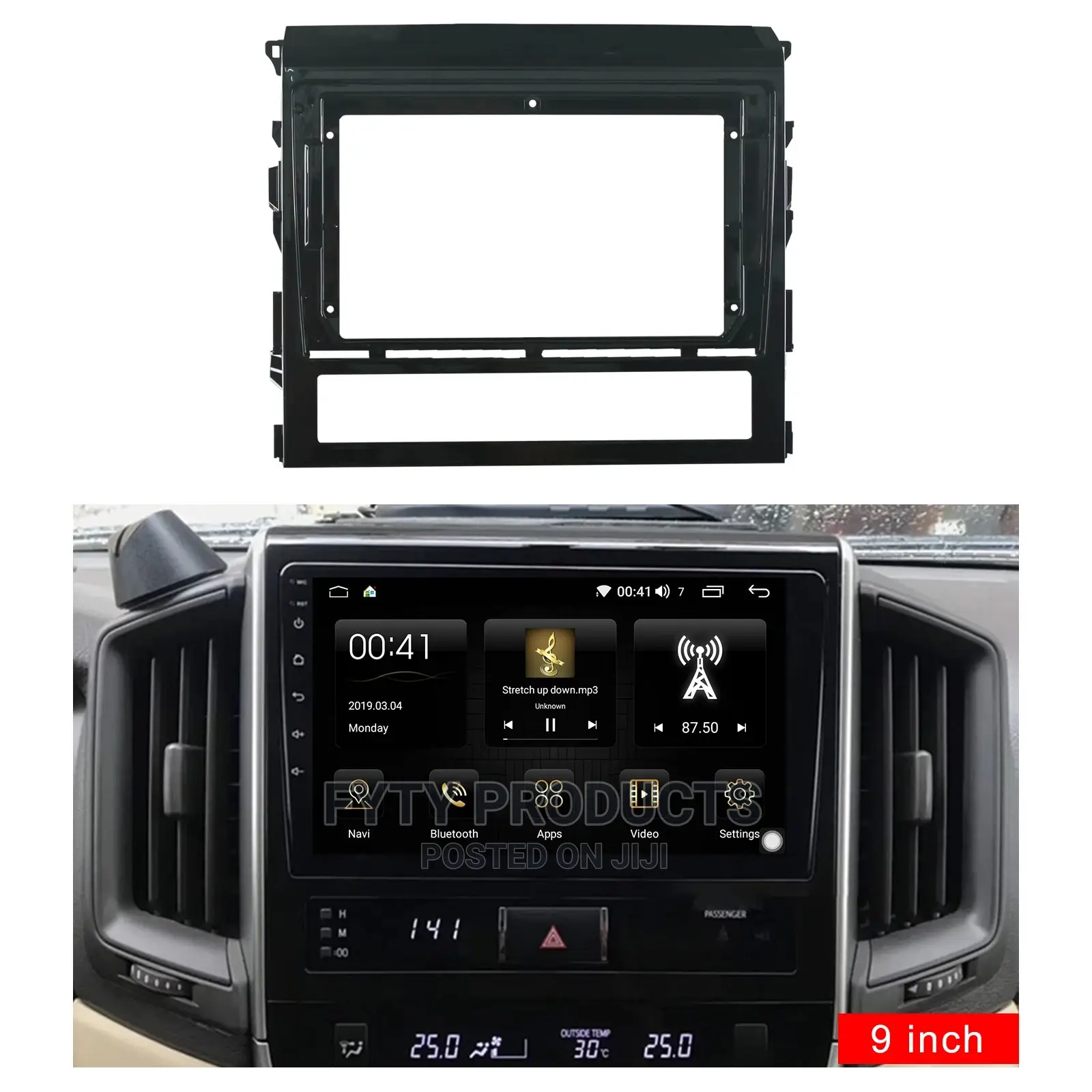 Fascia Frame for Toyota LAND CRUISER 2016+