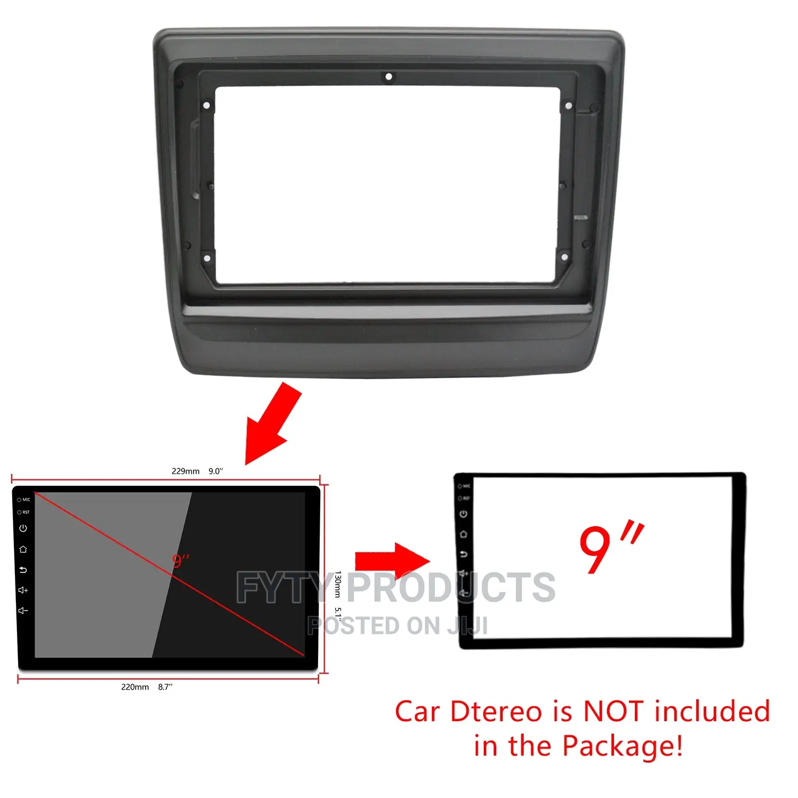 Fascia Frame for ISUZU D-Max MU-X 2020