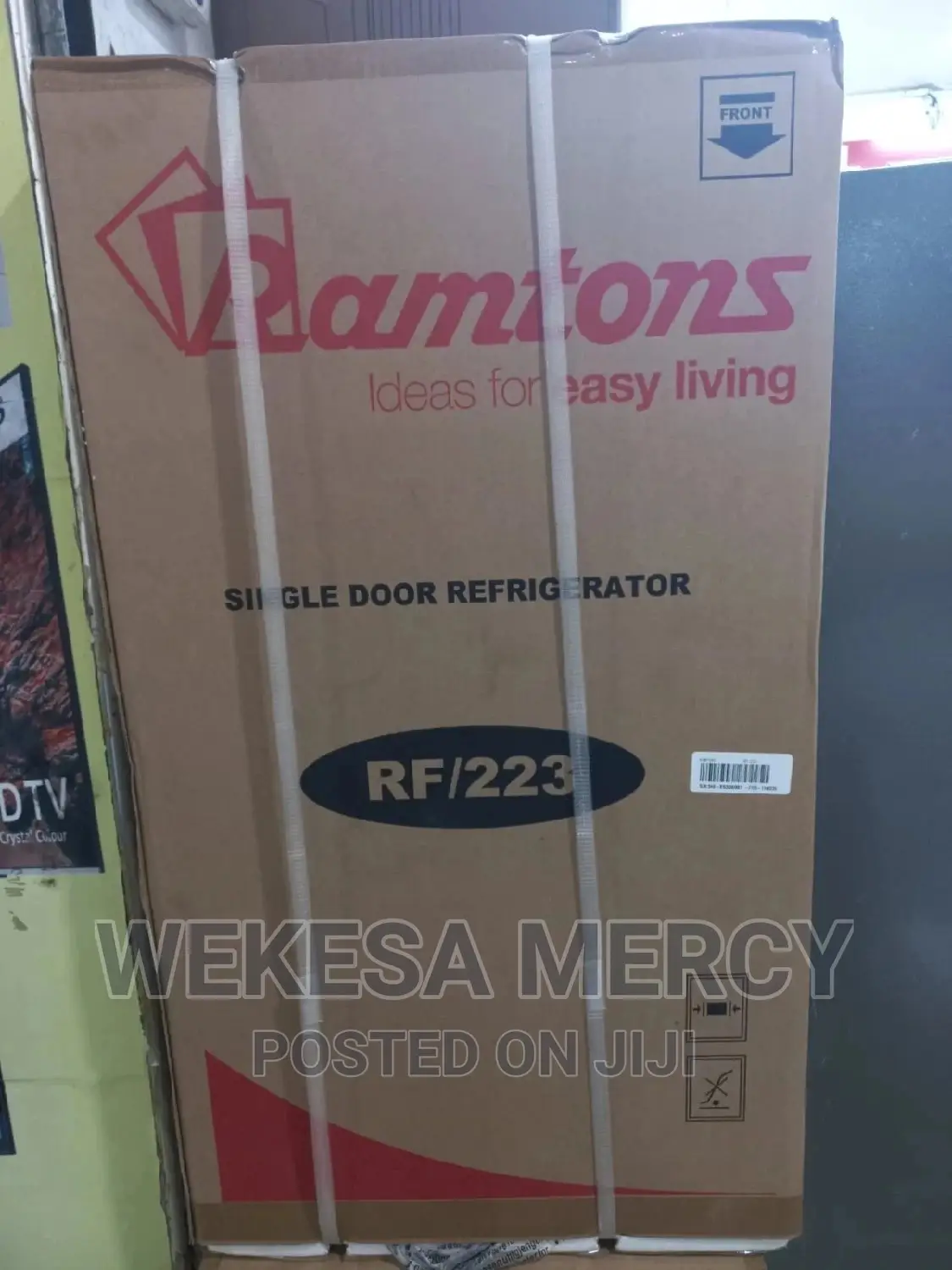 Ramtons 93 Liters Single Door Fridge