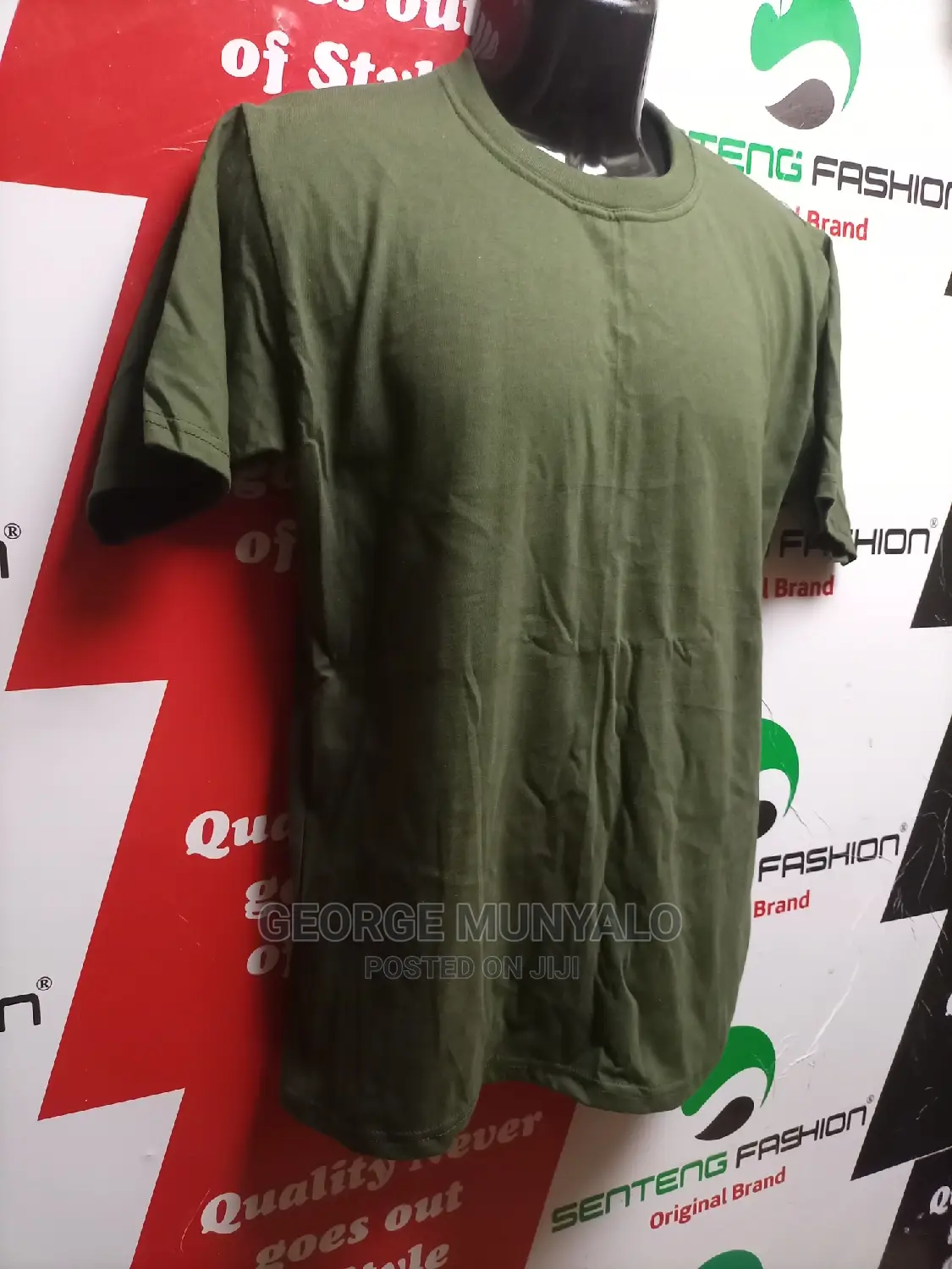 Jungle Green Cotton T-Shirts