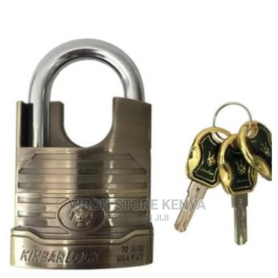 Kindbar 70mm Siren Alarm Padlock With Three Keys
