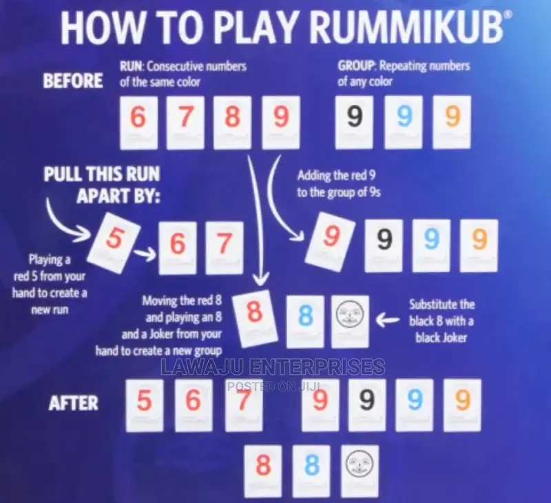 Original Rummikub Game - Age 8+