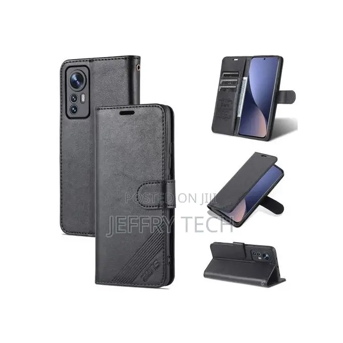 For Xiaomi 12 Lite Leather Case(Black)