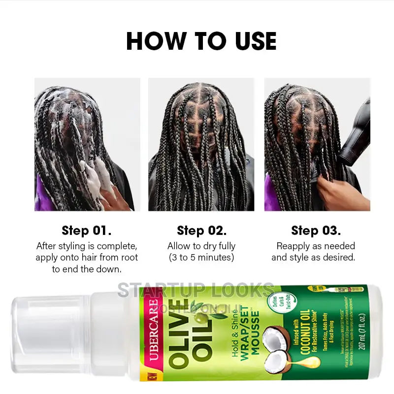 Olive Oil Hair Mousse