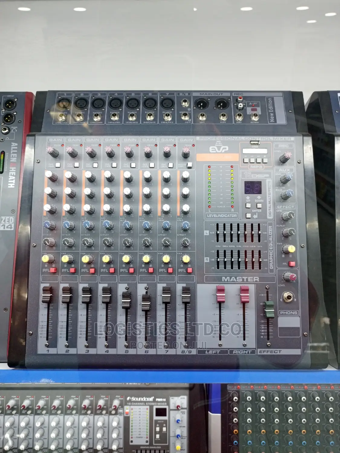 EVP 8channel Powered Mixer