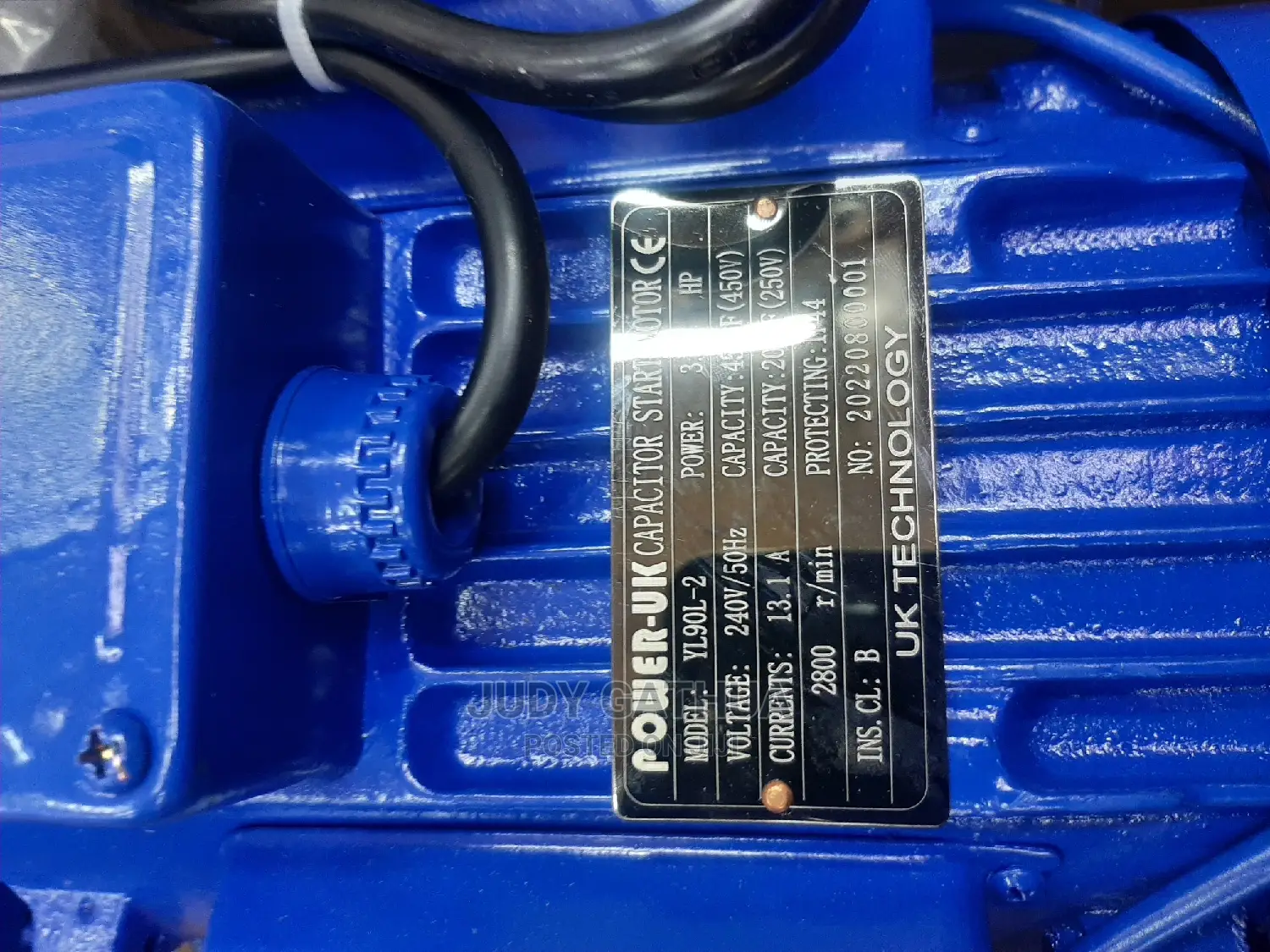 Single Phase Motor 3hp High Speed