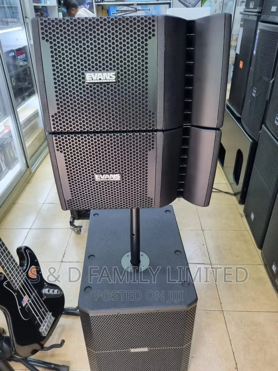 Active Line Array Speakers