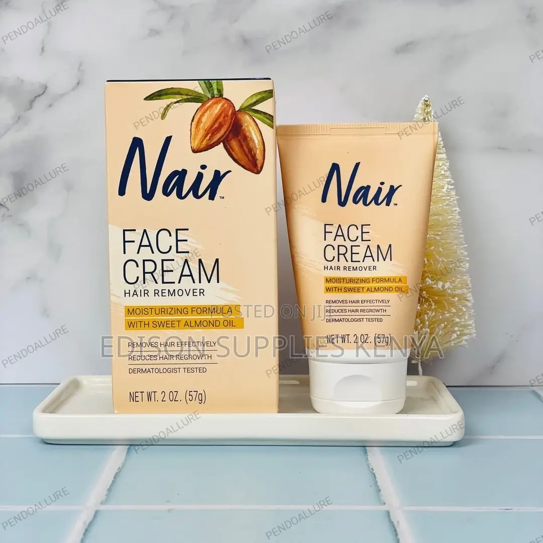 Nair Face Cream Facial Hair Remover( No Razor Bumps)For PCOS