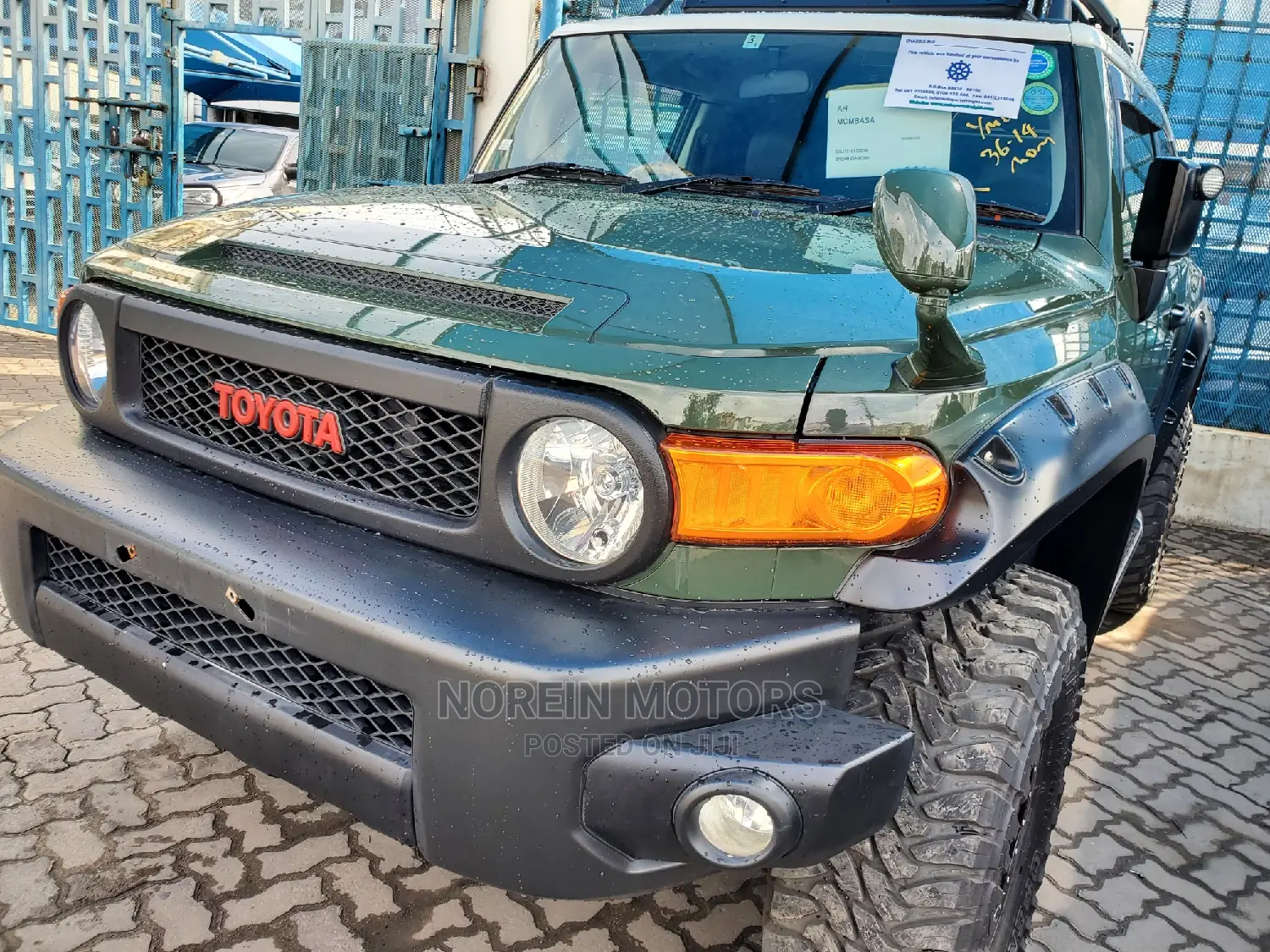 Toyota FJ Cruiser 2015 Green
