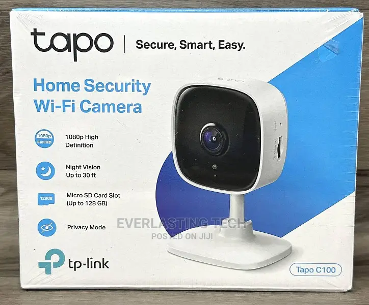 Tp-Link Home Security Wi-Fi Camera - TL-TAPO C100