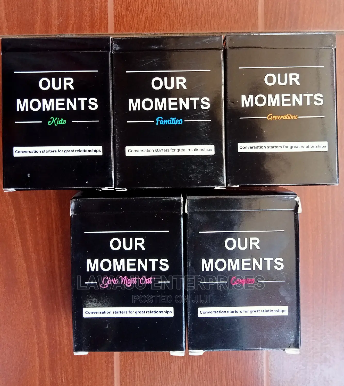 Our Moments Game Series (Kids, Family, Couples So Much More)