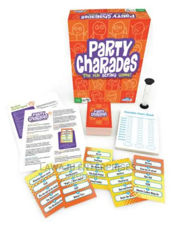 A GAME OF Charades (Age: 10+)
