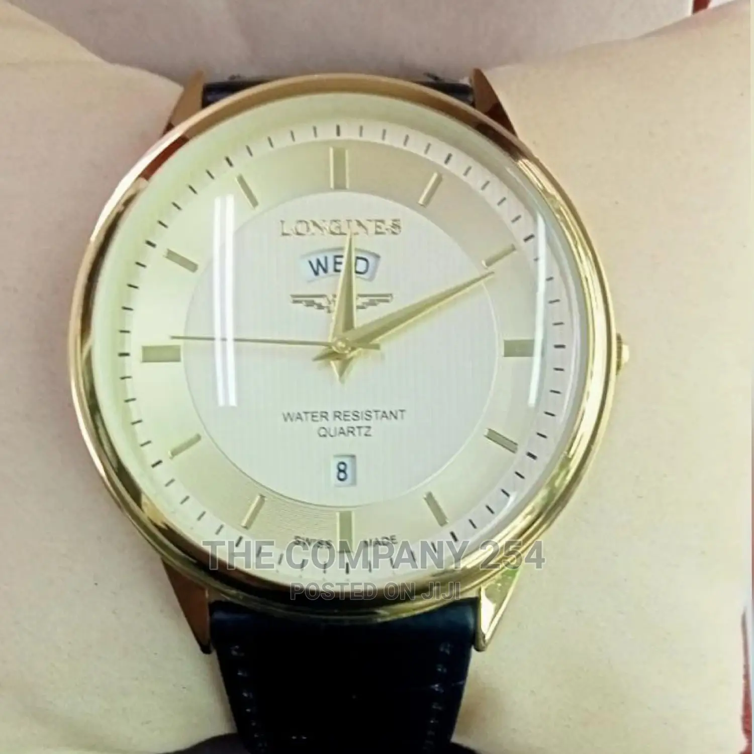 Designer Fashion Casual Business Brand Date Leather Watches