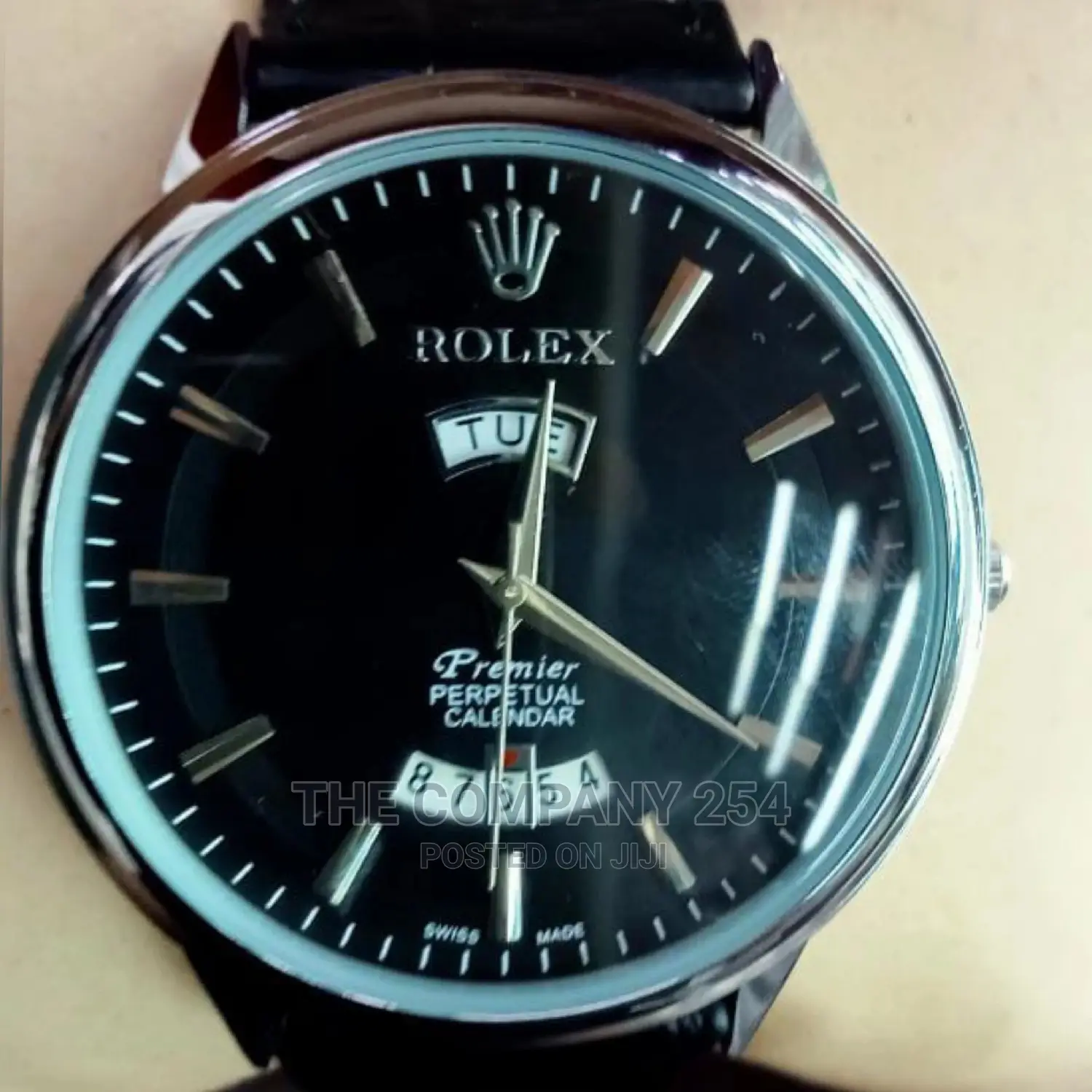 Designer Fashion Casual Business Brand Date Leather Watches