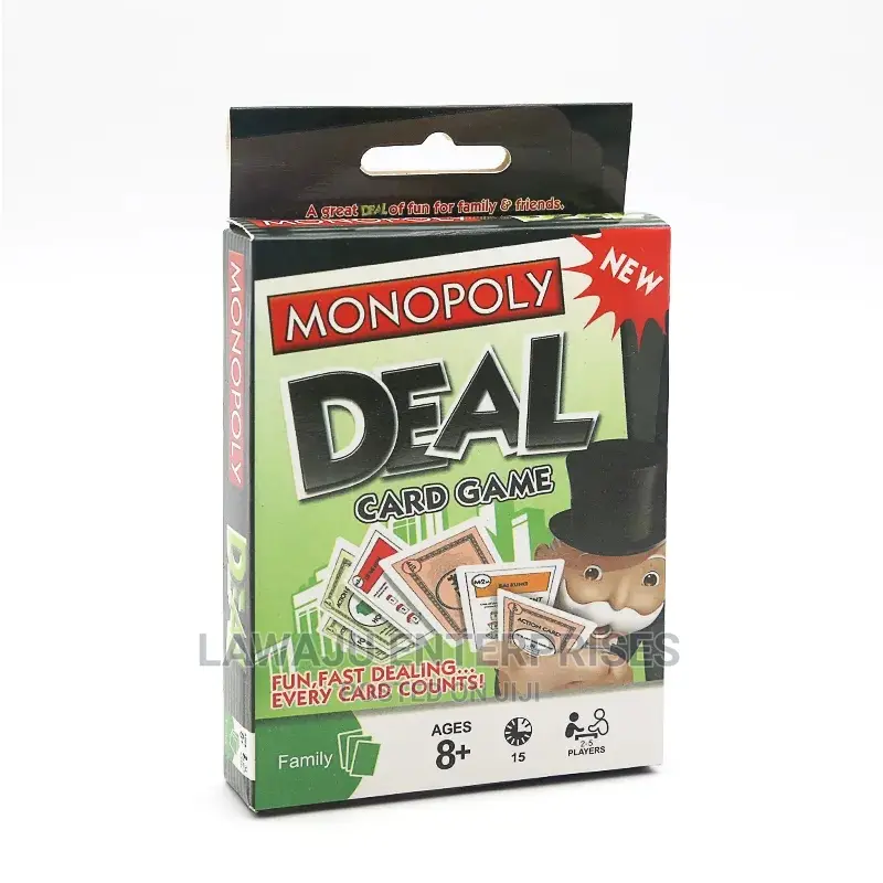 Monopoly Deal Cards - Family Game (Age 8+)