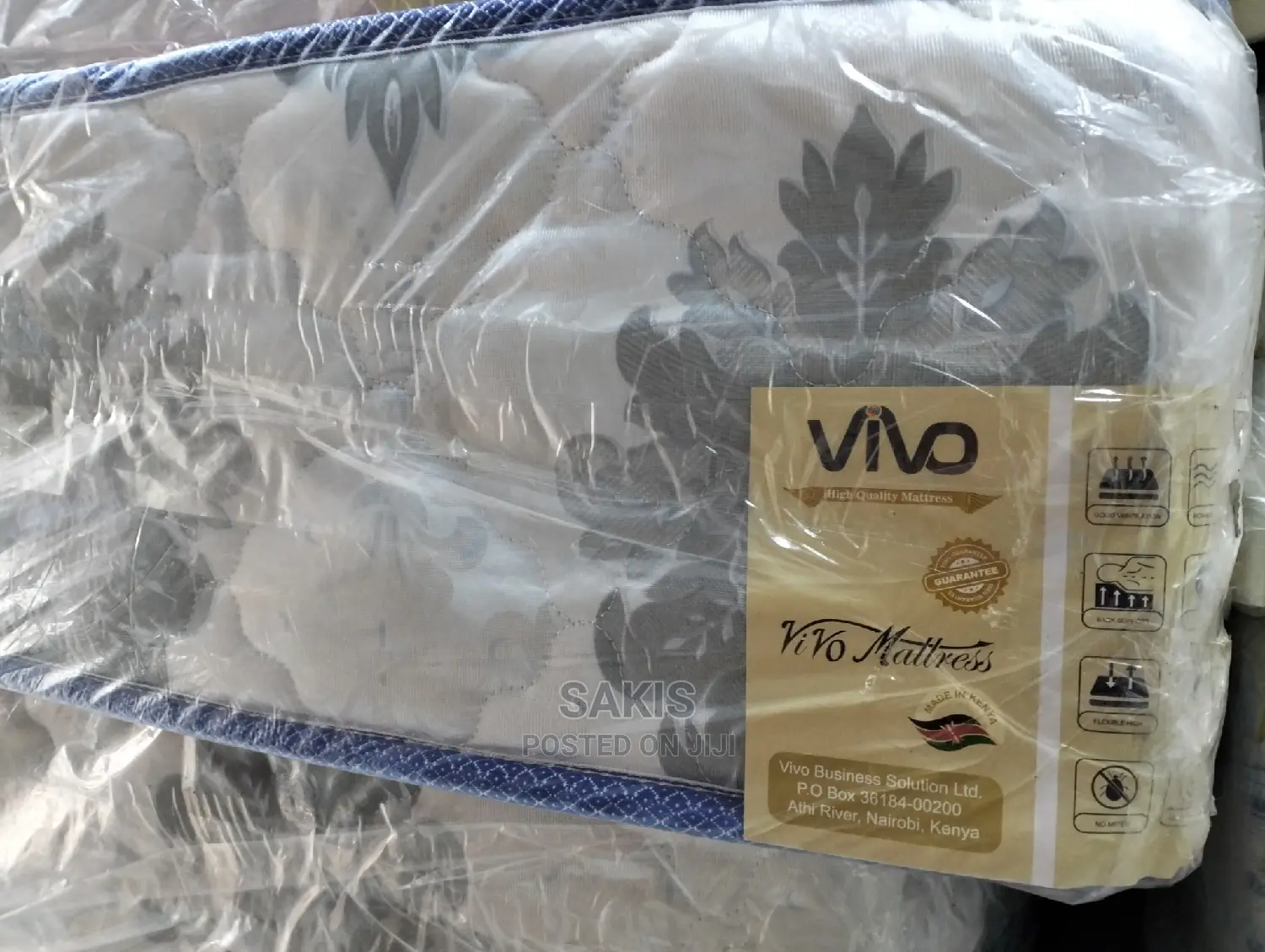 Kila Ndege? 8inch 6 X 6 Fibre Mattresses HDQ. Free Delivery