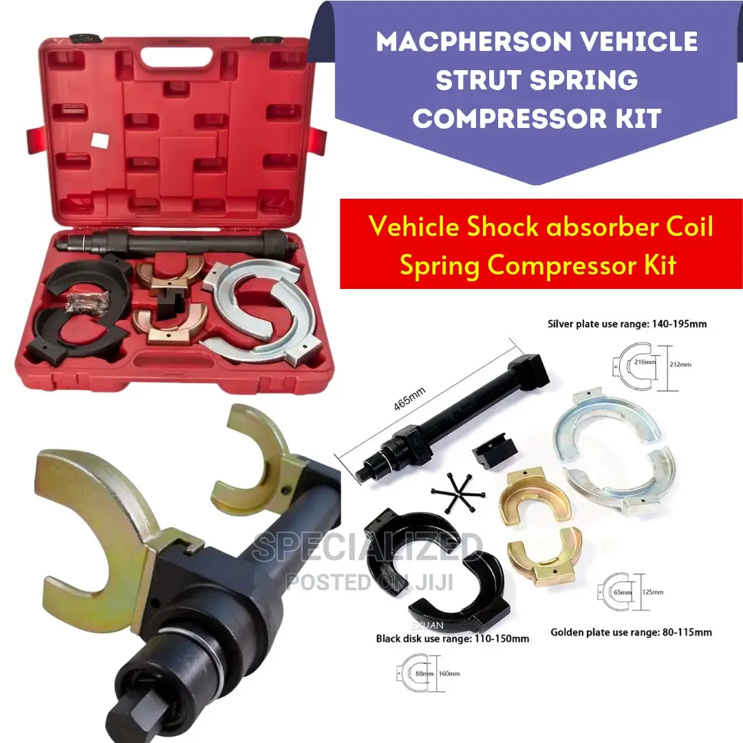 Vehicle Macpherson Strut Coil Spring Compressor Removal Kit