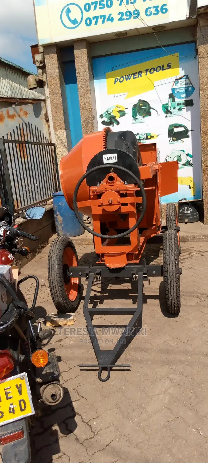 Cast Iron Concrete Mixer